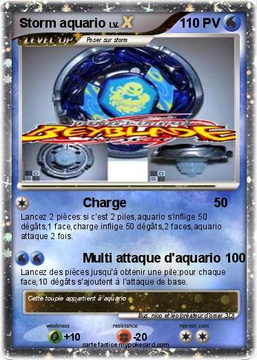 Pokemon Storm aquario