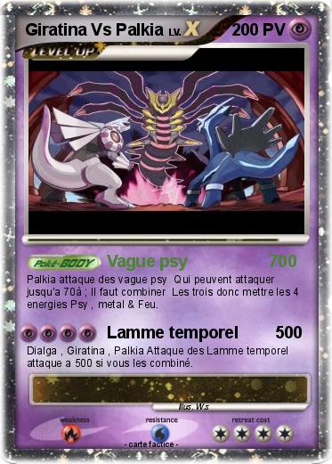 Pokemon Giratina Vs Palkia