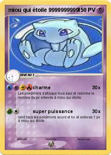 Pokemon miou qui étoile 9999999999