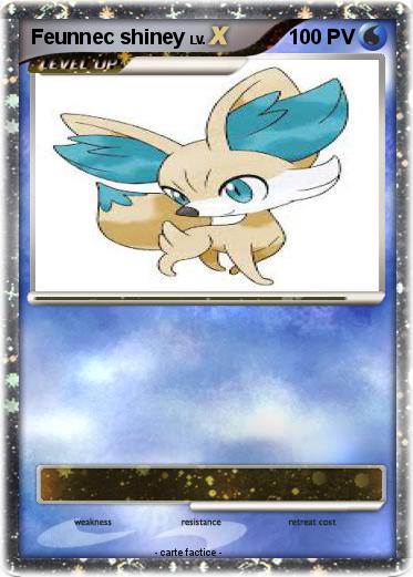 Pokemon Feunnec shiney