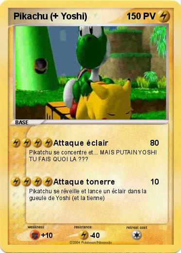 Pokemon Pikachu (+ Yoshi)