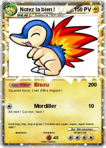 Pokemon Notez la bien !