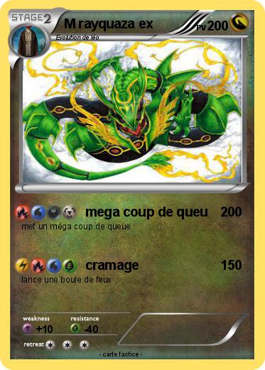 Pokemon M rayquaza ex