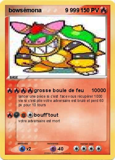 Pokemon bowsémona               9 999