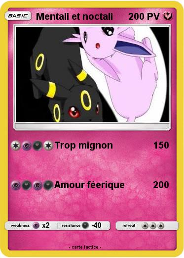 Pokemon Mentali et noctali