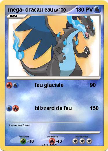 Pokemon mega- dracau eau