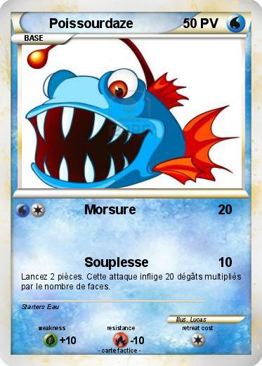 Pokemon Poissourdaze