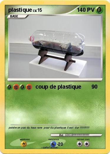 Pokemon plastique