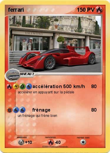 Pokemon ferrari