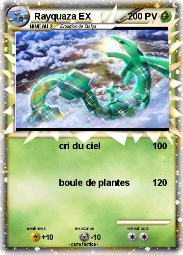 Pokemon Rayquaza EX