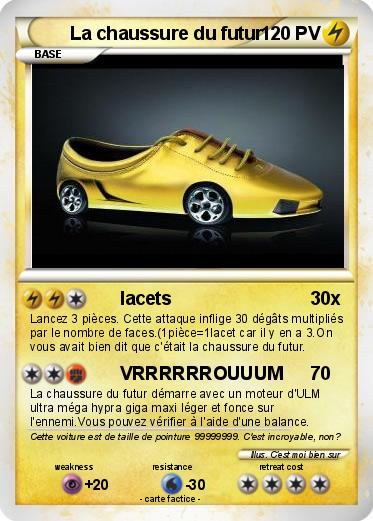 Pokemon La chaussure du futur