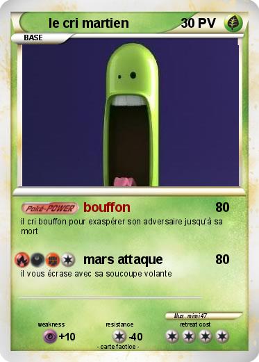 Pokemon le cri martien