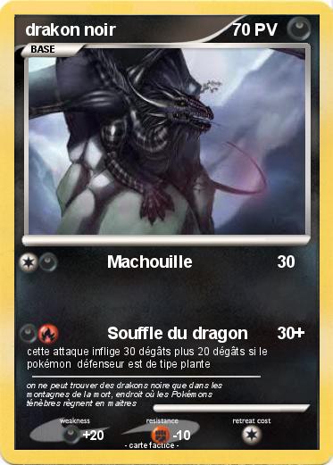 Pokemon drakon noir