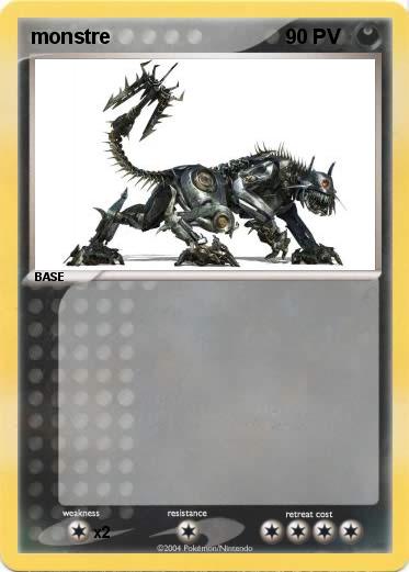 Pokemon monstre