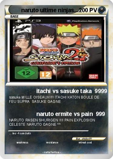 Pokemon naruto ultime ninjas...