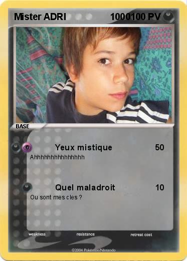 Pokemon Mister ADRI                 1000