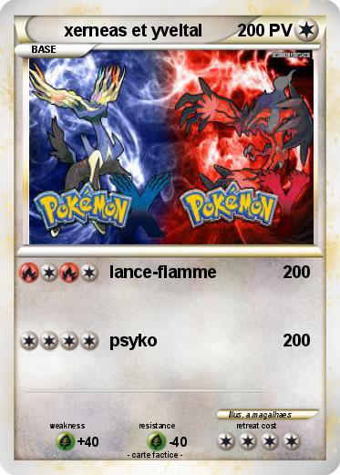 Pokemon xerneas et yveltal