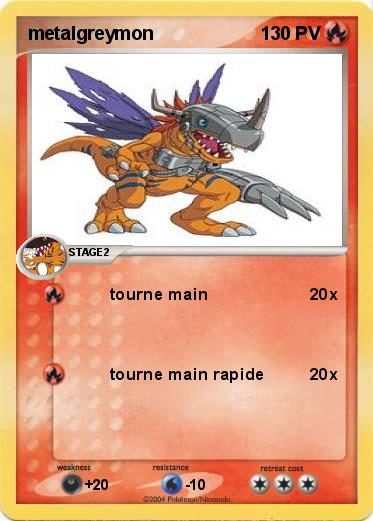 Pokemon metalgreymon