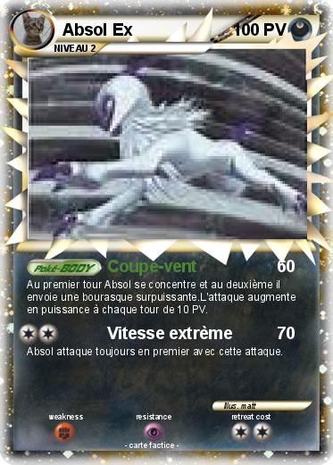 Pokemon Absol Ex