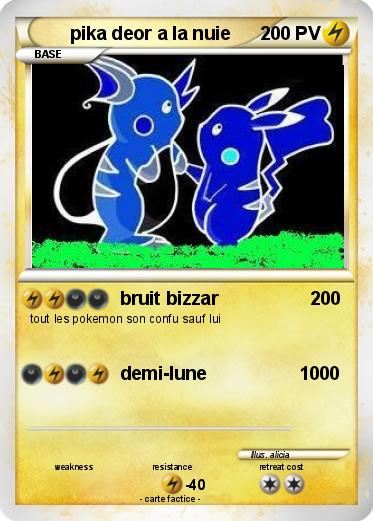 Pokemon pika deor a la nuie