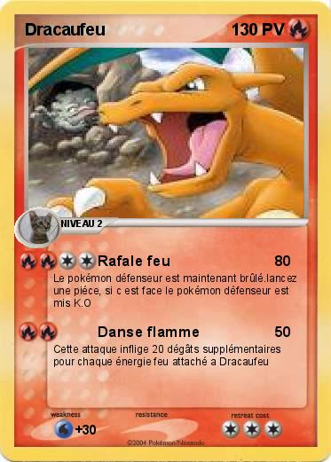 Pokemon Dracaufeu 