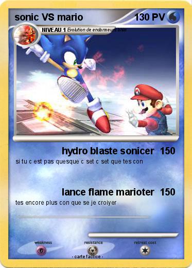 Pokemon sonic VS mario                                                                                                                                                                                          999999
