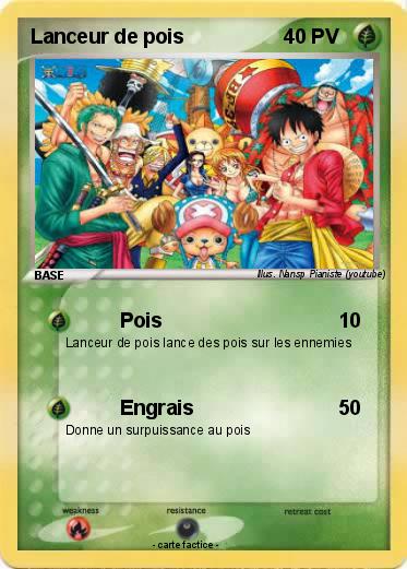 Pokemon Lanceur de pois