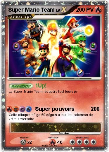 Pokemon Super Mario Team