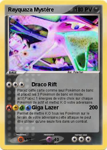 Pokemon Rayquaza Mystère