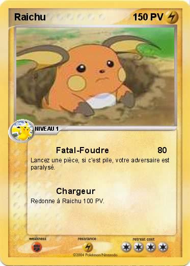Pokemon Raichu