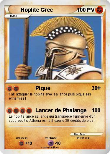 Pokemon Hoplite Grec