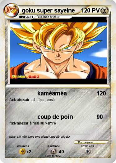 Pokemon goku super sayeine