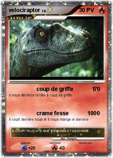 Pokemon velociraptor