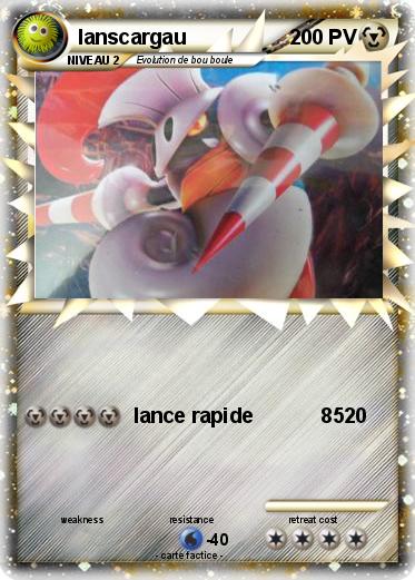 Pokemon lanscargau
