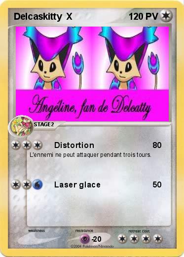 Pokemon Delcaskitty  X