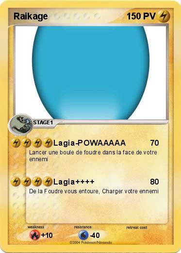 Pokemon Raikage