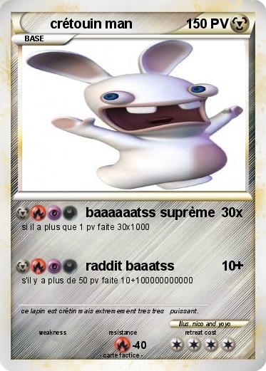 Pokemon crétouin man