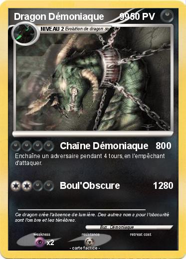 Pokemon Dragon Démoniaque      99