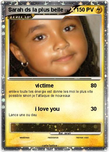 Pokemon Sarah ds la plus belle