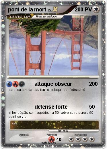 Pokemon pont de la mort