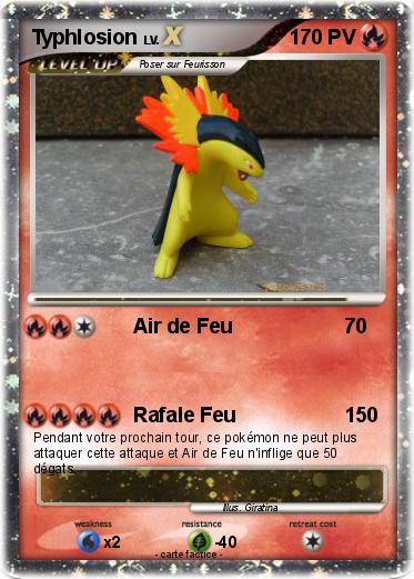 Pokemon Typhlosion