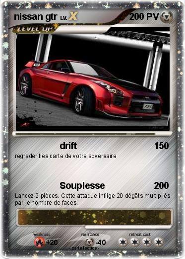 Pokemon nissan gtr