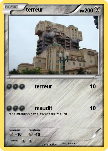 Pokemon terreur