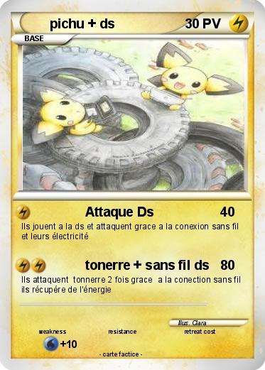 Pokemon pichu + ds