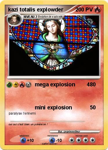 Pokemon kazi totalis explowder