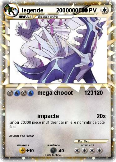 Pokemon legende        2000000000
