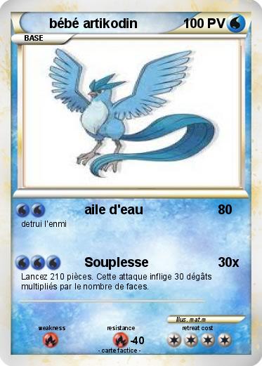Pokemon bébé artikodin