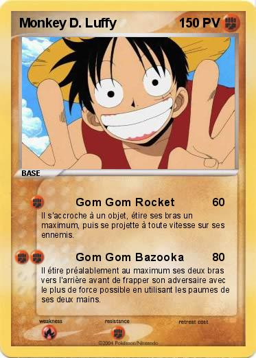 Pokemon Monkey D. Luffy