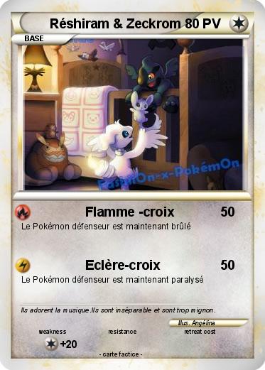 Pokemon Réshiram & Zeckrom