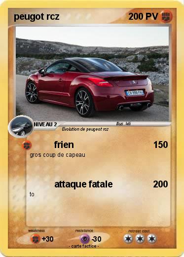Pokemon peugot rcz